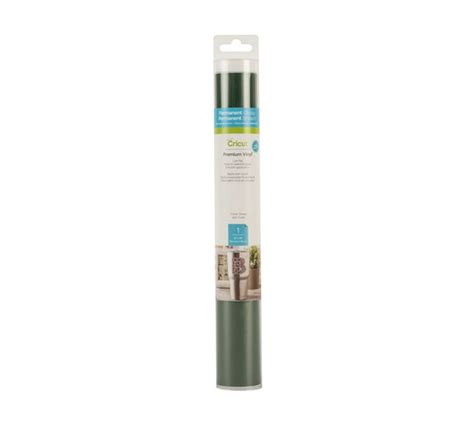 Cricut Premium Vinyl Permanent 30x120cm (Forest Green); Permanent adhesive lasts up to 3 years; Lies flat without tunneling or bubbling for a perfect cut; Easy to weed, effortless to apply